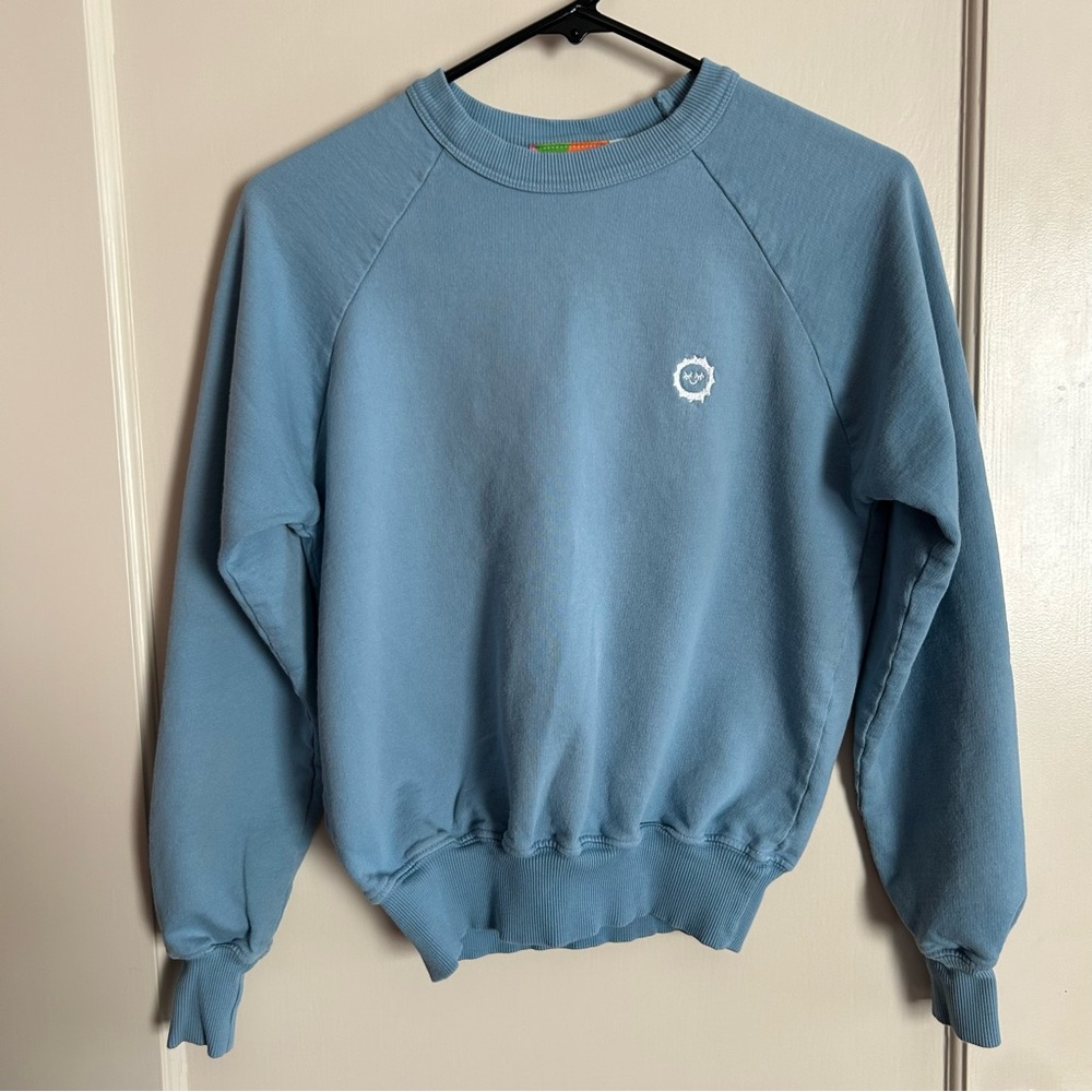 Big Bud Press Lightweight Sweatshirt in Baby Blue, Size P.